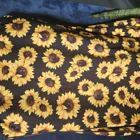 EUC CVG Active Sunflower Print Dress/Romper - Picture 7 of 11